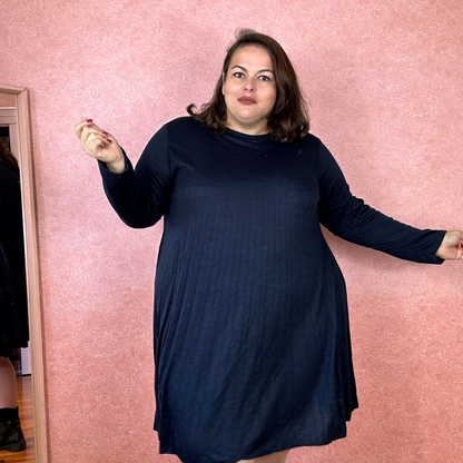 ROBE VISCOSE DOUCE PLISSÉE