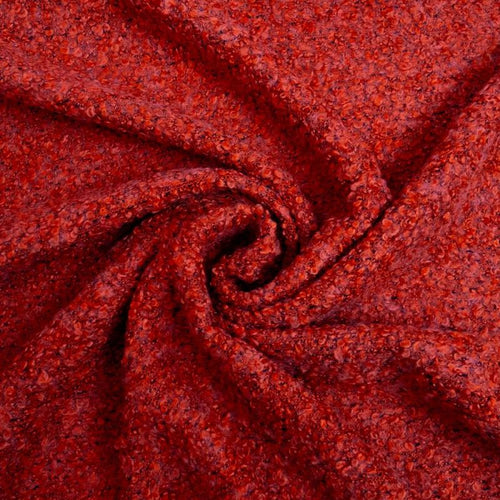 MANTEAU TEDDY LONG - ROUGE L'indisciplinée