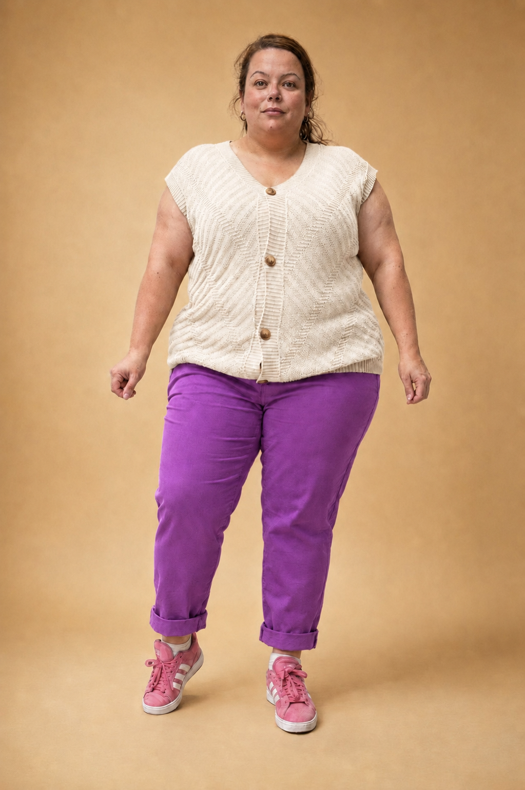 Pantalon à enfiler extensible – poches italiennes MM