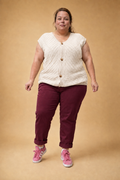 Pantalon à enfiler extensible – poches italiennes MM