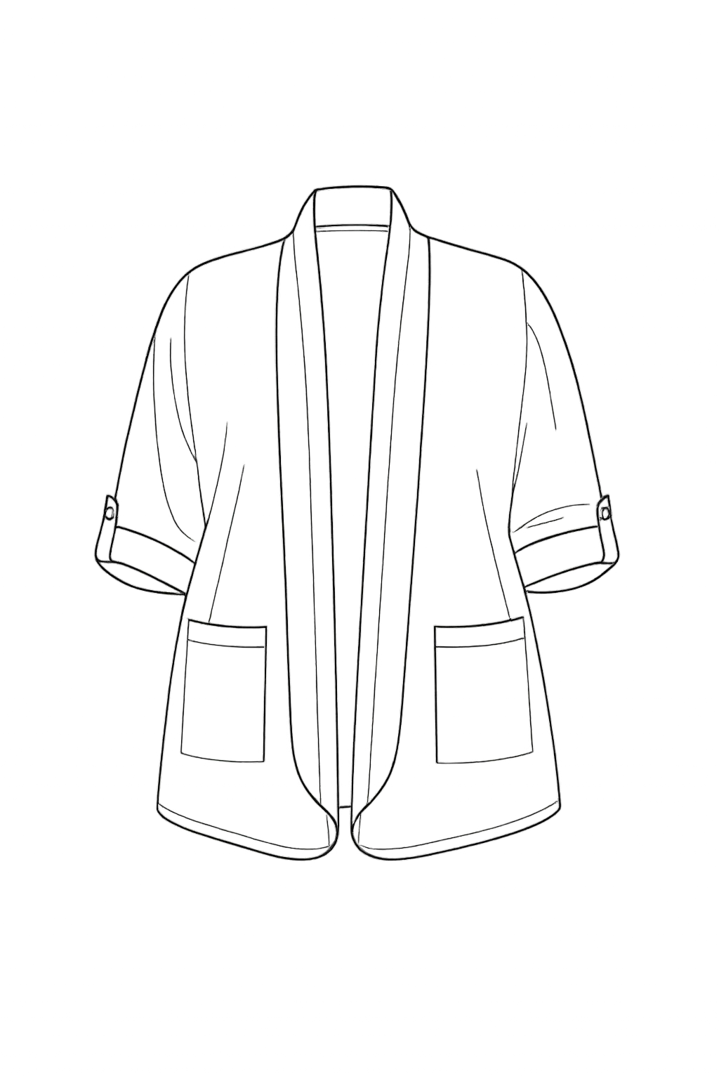 BLAZER CHIC & ETHIQUE - BLEU JEAN L'indisciplinée