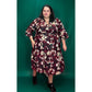 ROBE ROUGE ECLATANTE