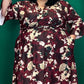 ROBE ROUGE ECLATANTE