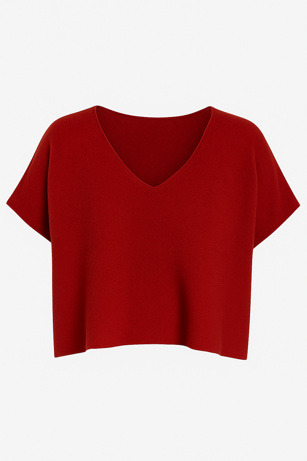 PULL CROP ROUGE L'indisciplinée