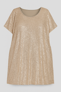 ROBE PAILLETTES - GOLD L'indisciplinée