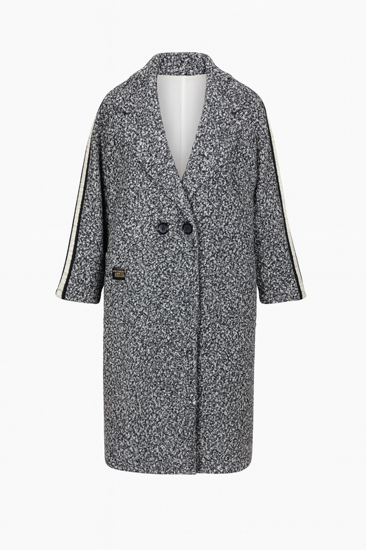 MANTEAU TEDDY LONG - GRIS L'indisciplinée