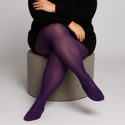COLLANTS 50 DENIERS VIOLET L'indisciplinée