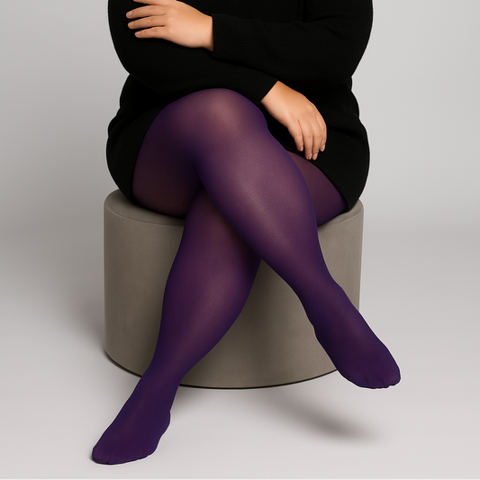 COLLANTS 50 DENIERS VIOLET L'indisciplinée