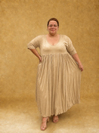 Robe longue en viscose teintée L'indisciplinée