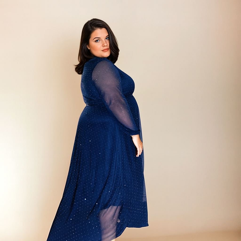 ROBE BRILLANTINI MARINE L'indisciplinée