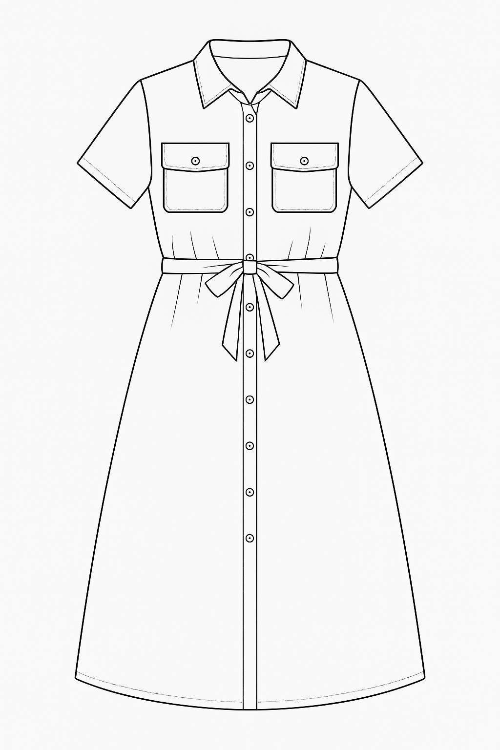 ROBE OLIVETTE