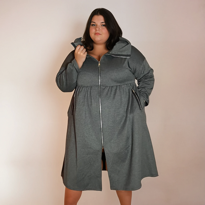 VESTE MI-LONGUE ZIPPÉE L'indisciplinée