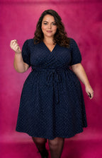 ROBE CACHE-COEUR EVASÉE L'indisciplinée