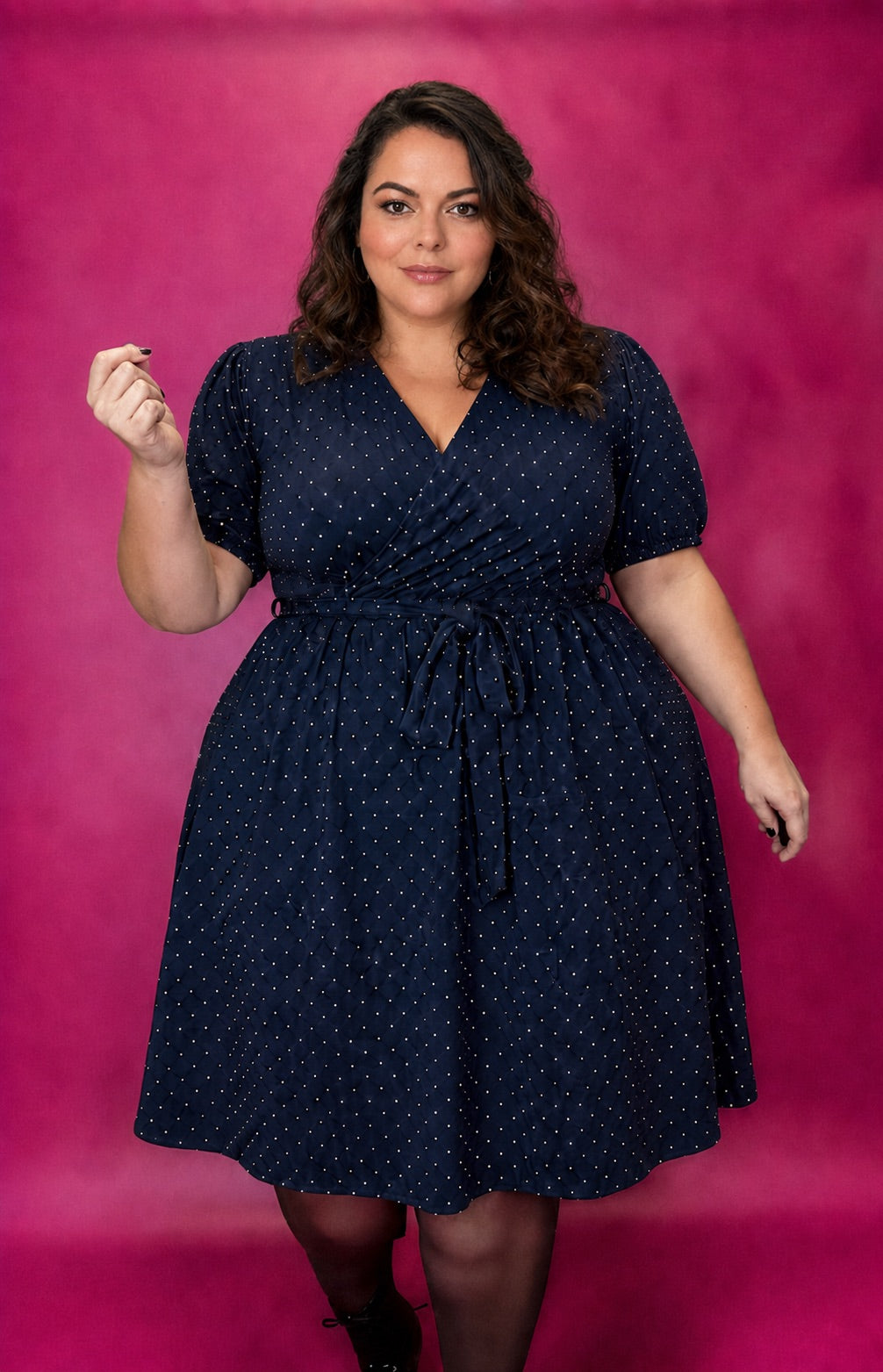 ROBE CACHE-COEUR EVASÉE L'indisciplinée