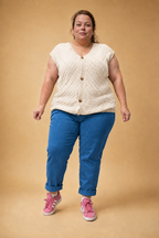 Pantalon à enfiler extensible – poches italiennes MM
