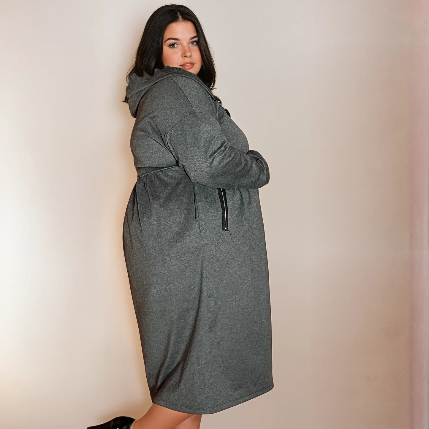 VESTE MI-LONGUE ZIPPÉE L'indisciplinée