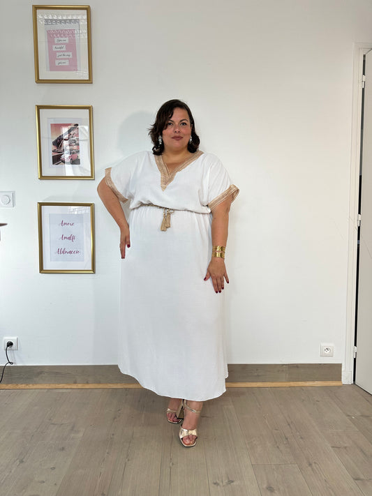 ROBE BOHEME BLANCHE