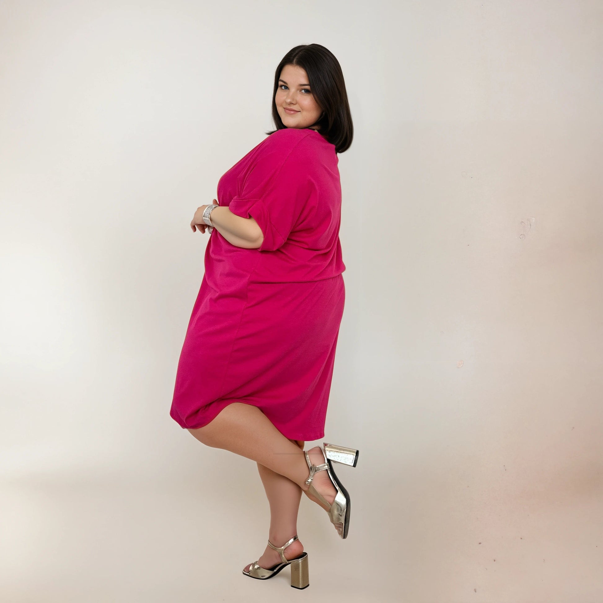 ROBE TWISTY ROSE L'indisciplinée