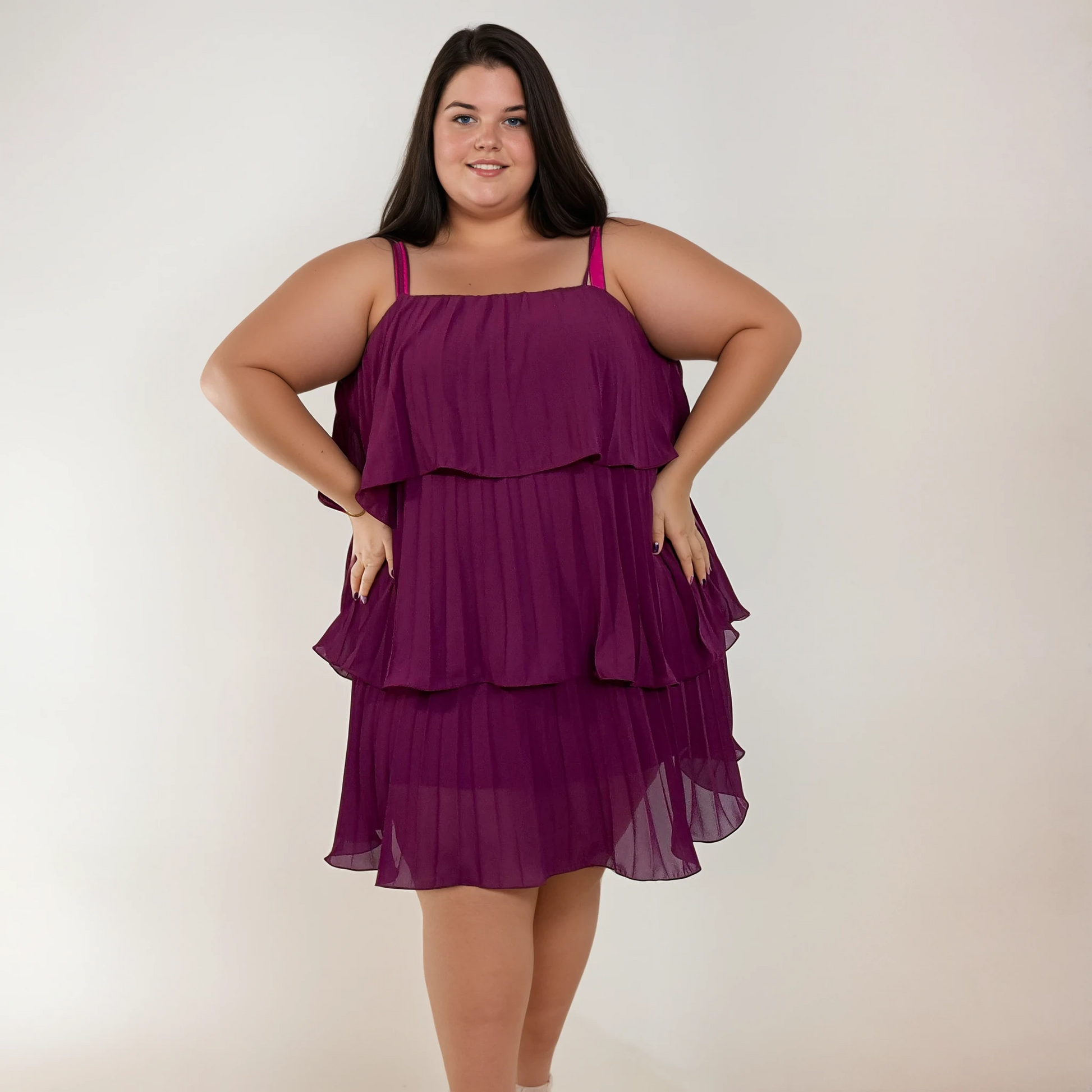 ROBE TULIPE VIOLETTE L'indisciplinée