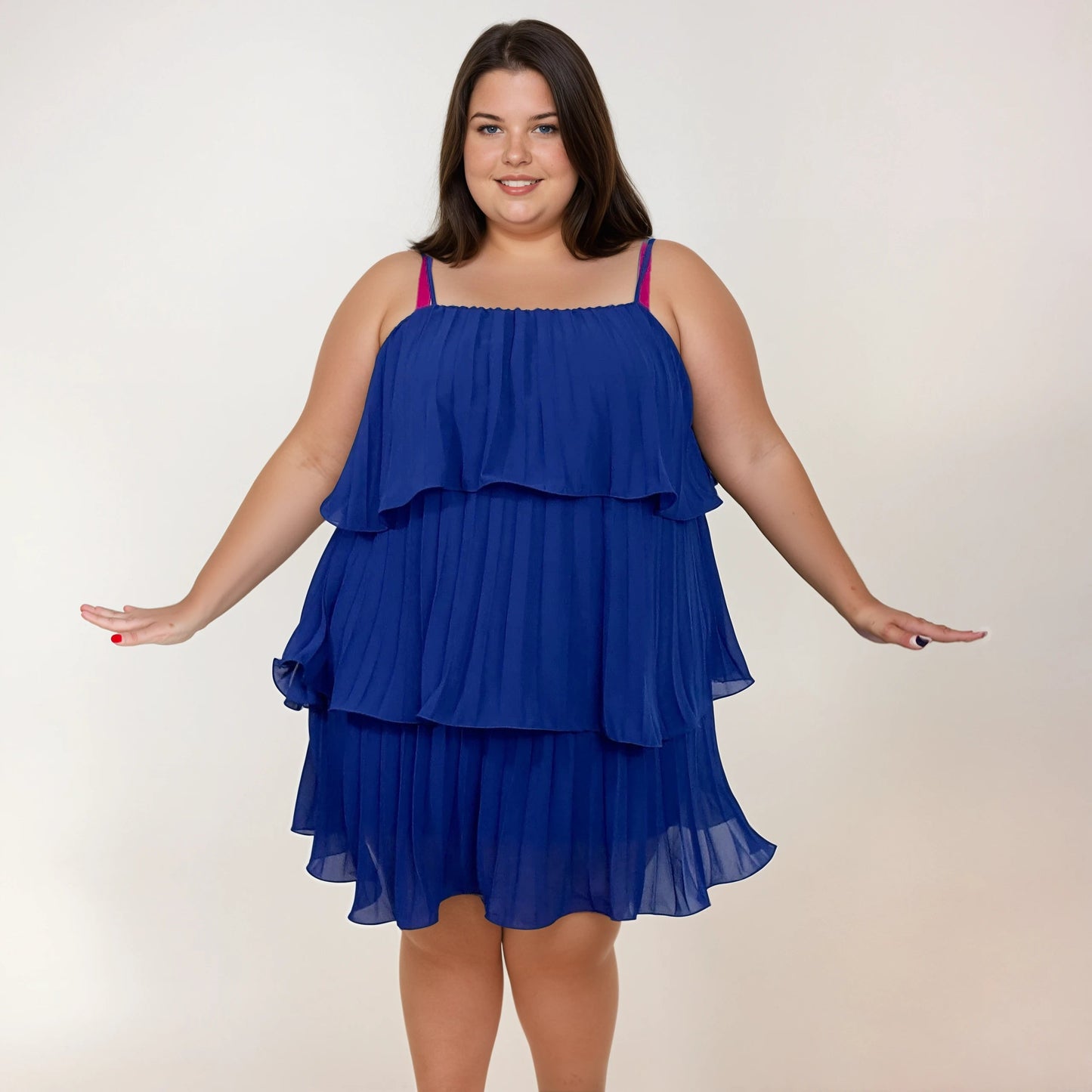 ROBE TULIPE BLEU ROI L'indisciplinée