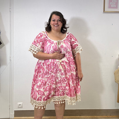 ROBE DENTELLE BRETELLE