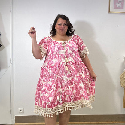 ROBE DENTELLE BRETELLE