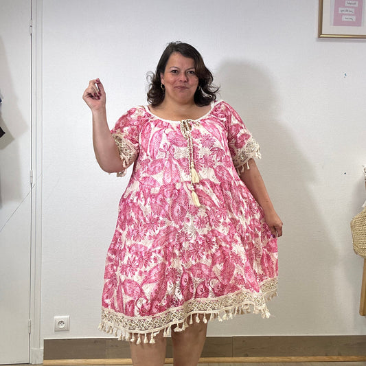ROBE DENTELLE BRETELLE