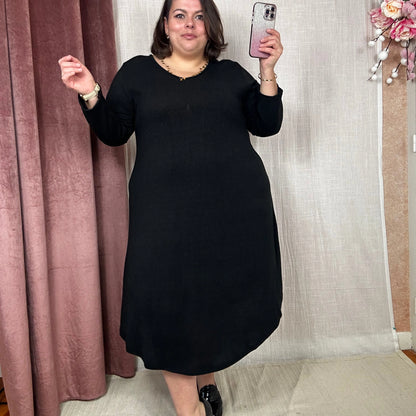 ROBE LONGUE TRICOT