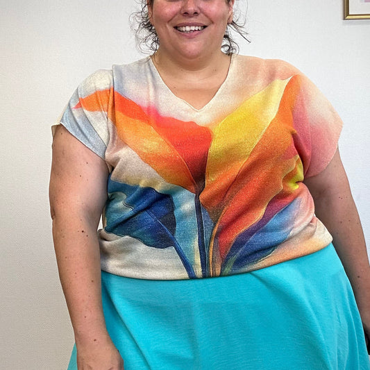 TOP LUREX MULTICOLORE