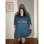 ROBE PULL COL V - PETROL