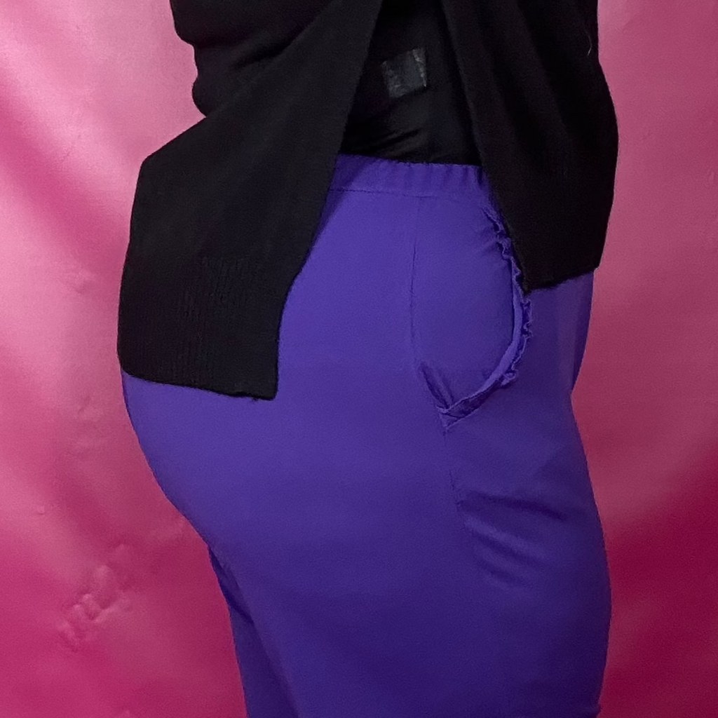 PANTALON ITALIAN TWIST - VIOLET L'indisciplinée