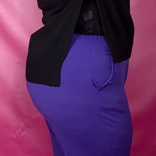 PANTALON ITALIAN TWIST - VIOLET L'indisciplinée