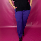 PANTALON ITALIAN TWIST - VIOLET L'indisciplinée