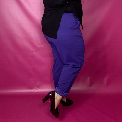 PANTALON ITALIAN TWIST - VIOLET
