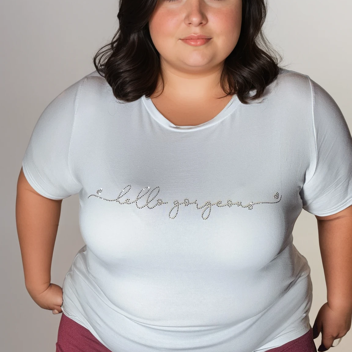 T-SHIRT HELLO GORGEOUS