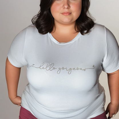 T-SHIRT HELLO GORGEOUS