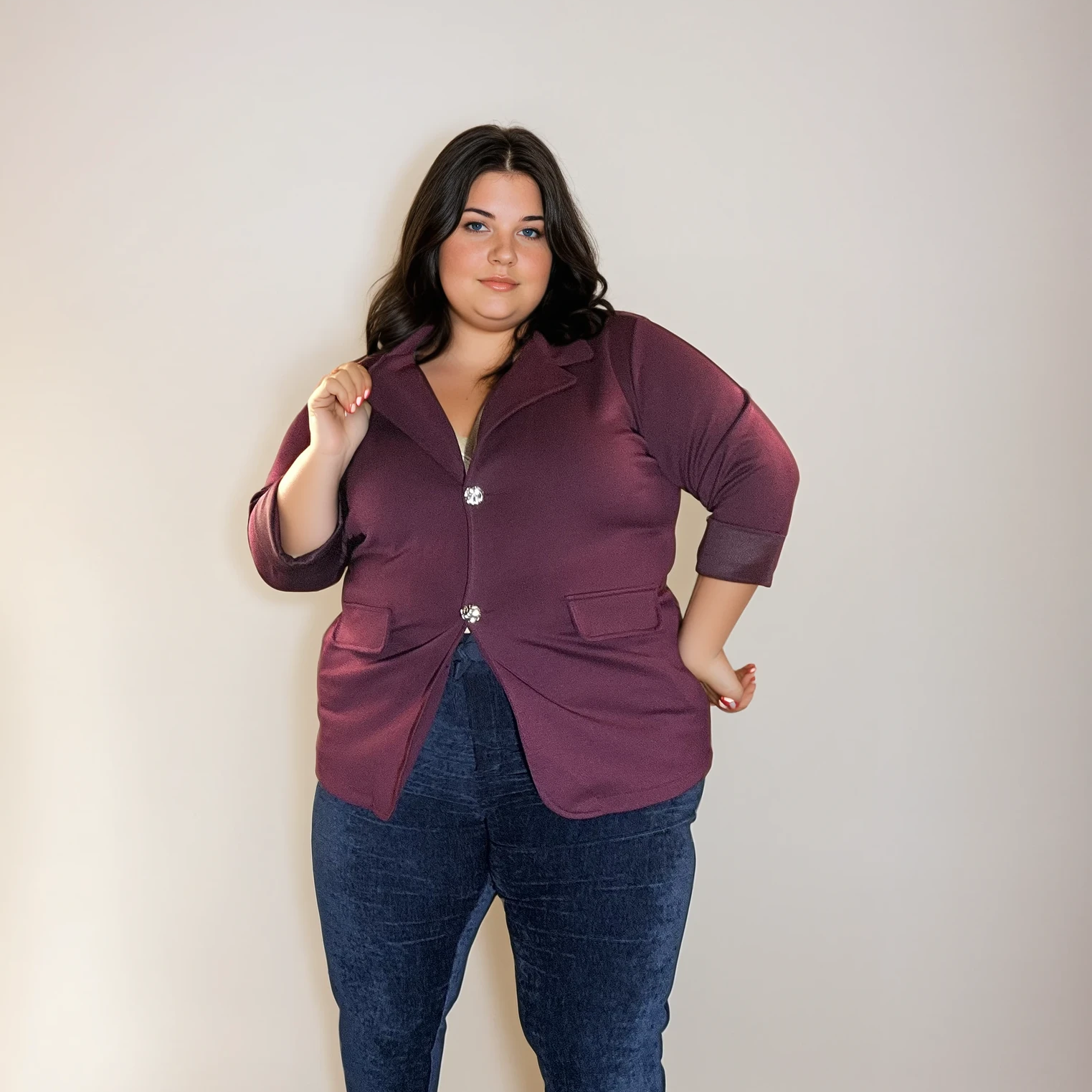 BLAZER BORDEAUX L'indisciplinée