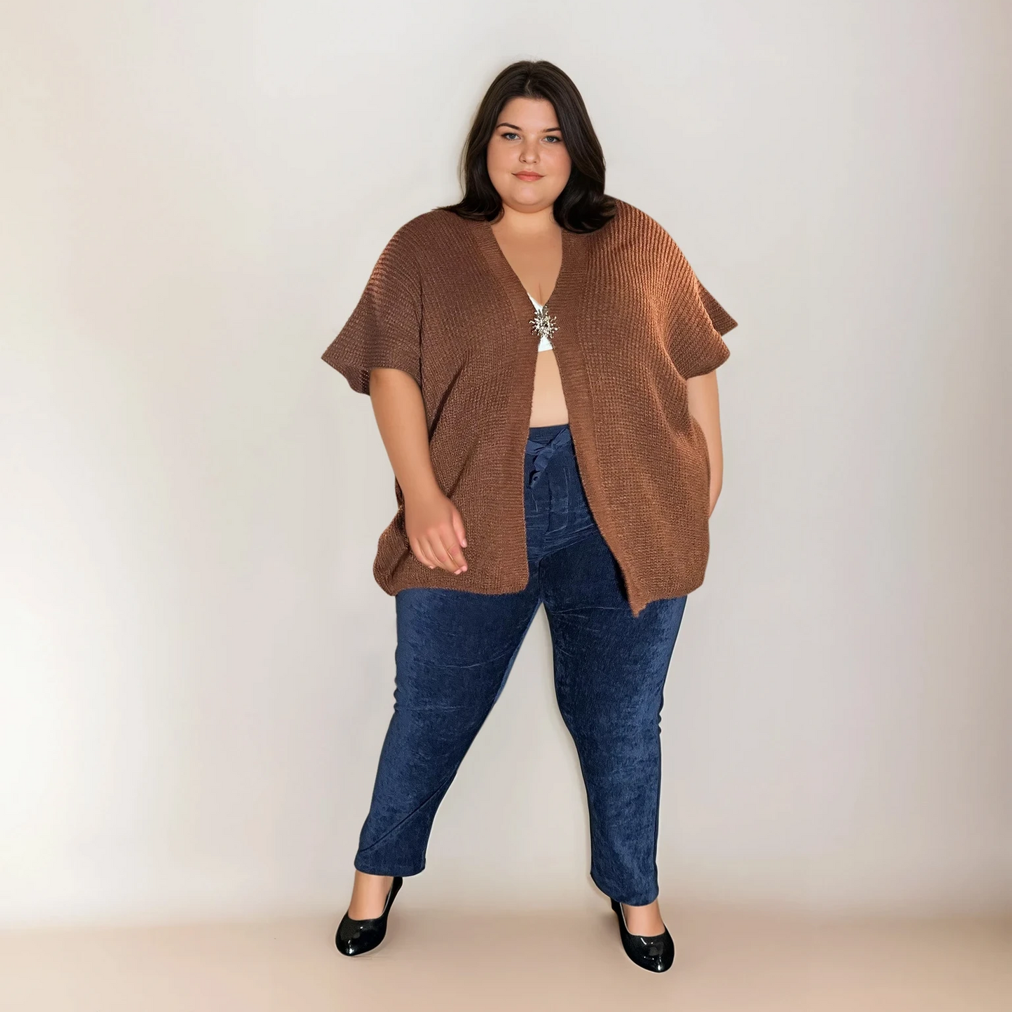 GILET OVERSIZE ROUILLE L'indisciplinée