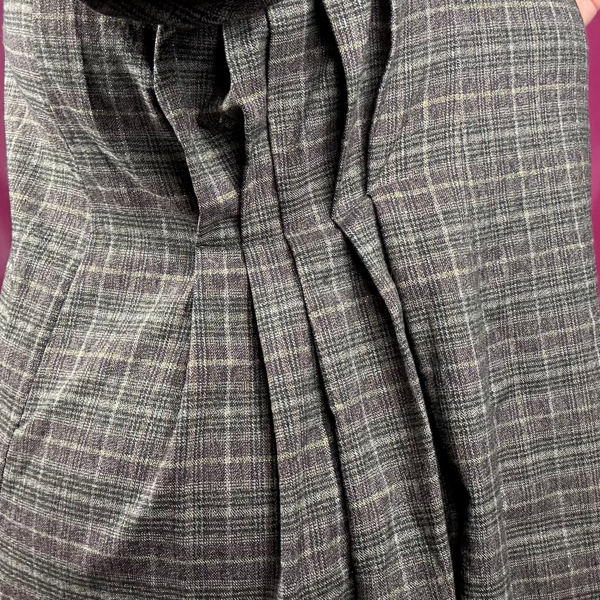 ROBE CARREAUX STYLE PREPPY L'indisciplinée