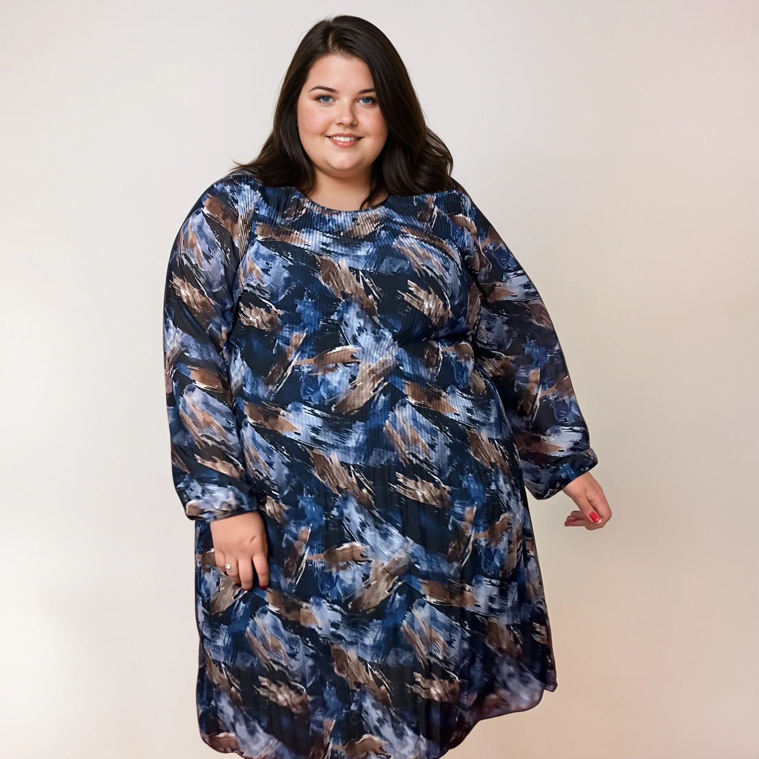 ROBE PLISSEE BRUSH L'indisciplinée