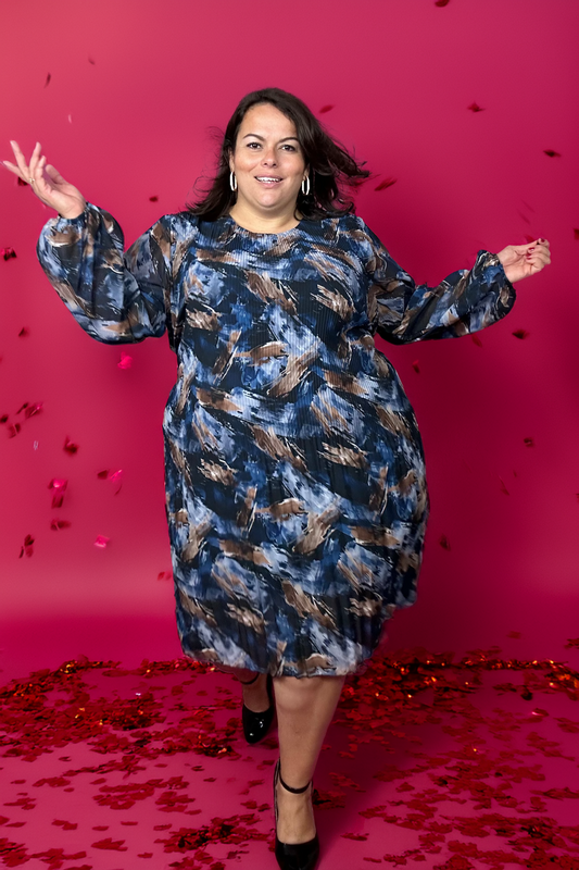 ROBE PLISSEE BRUSH L'indisciplinée