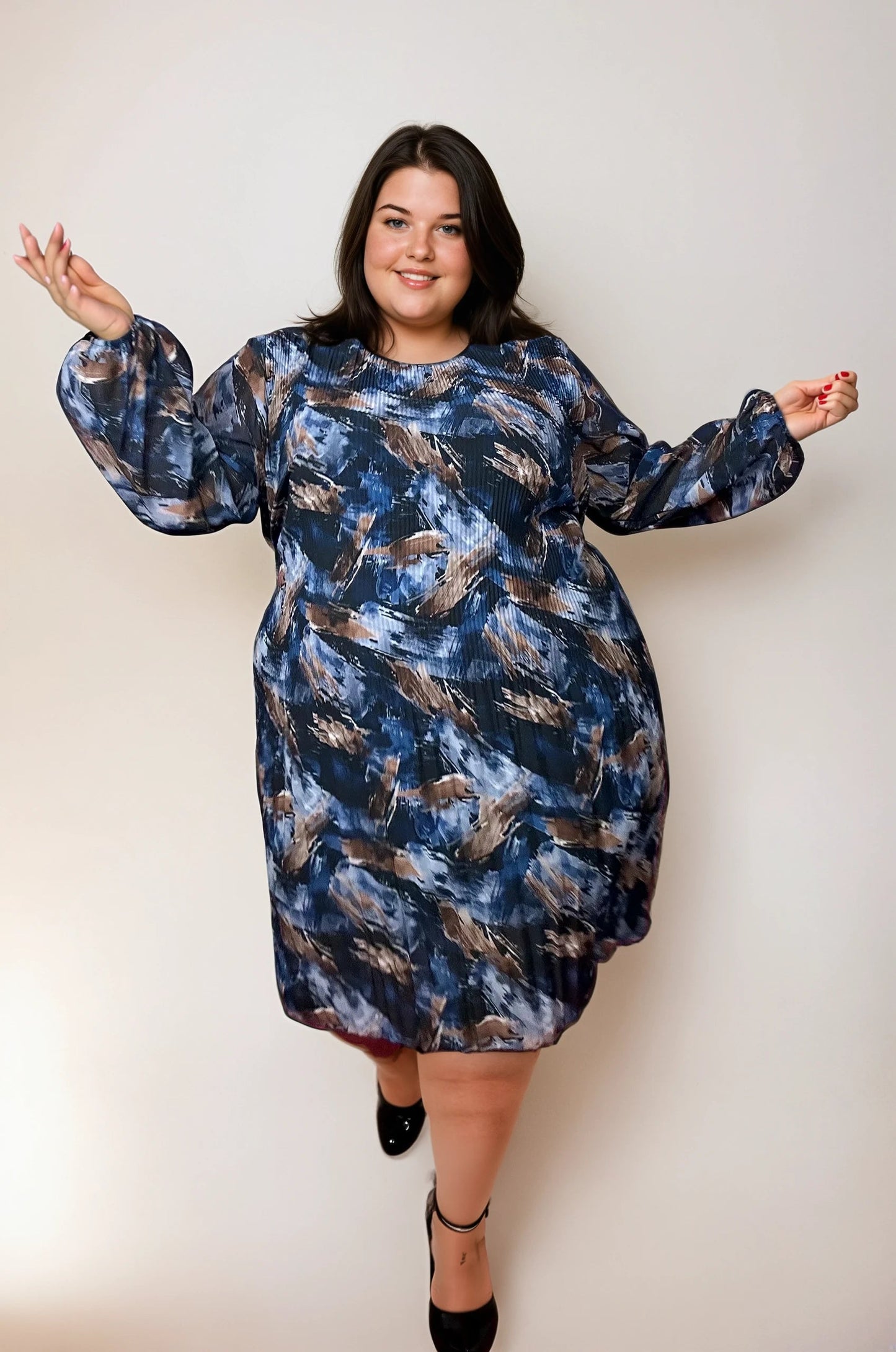 ROBE PLISSEE BRUSH L'indisciplinée