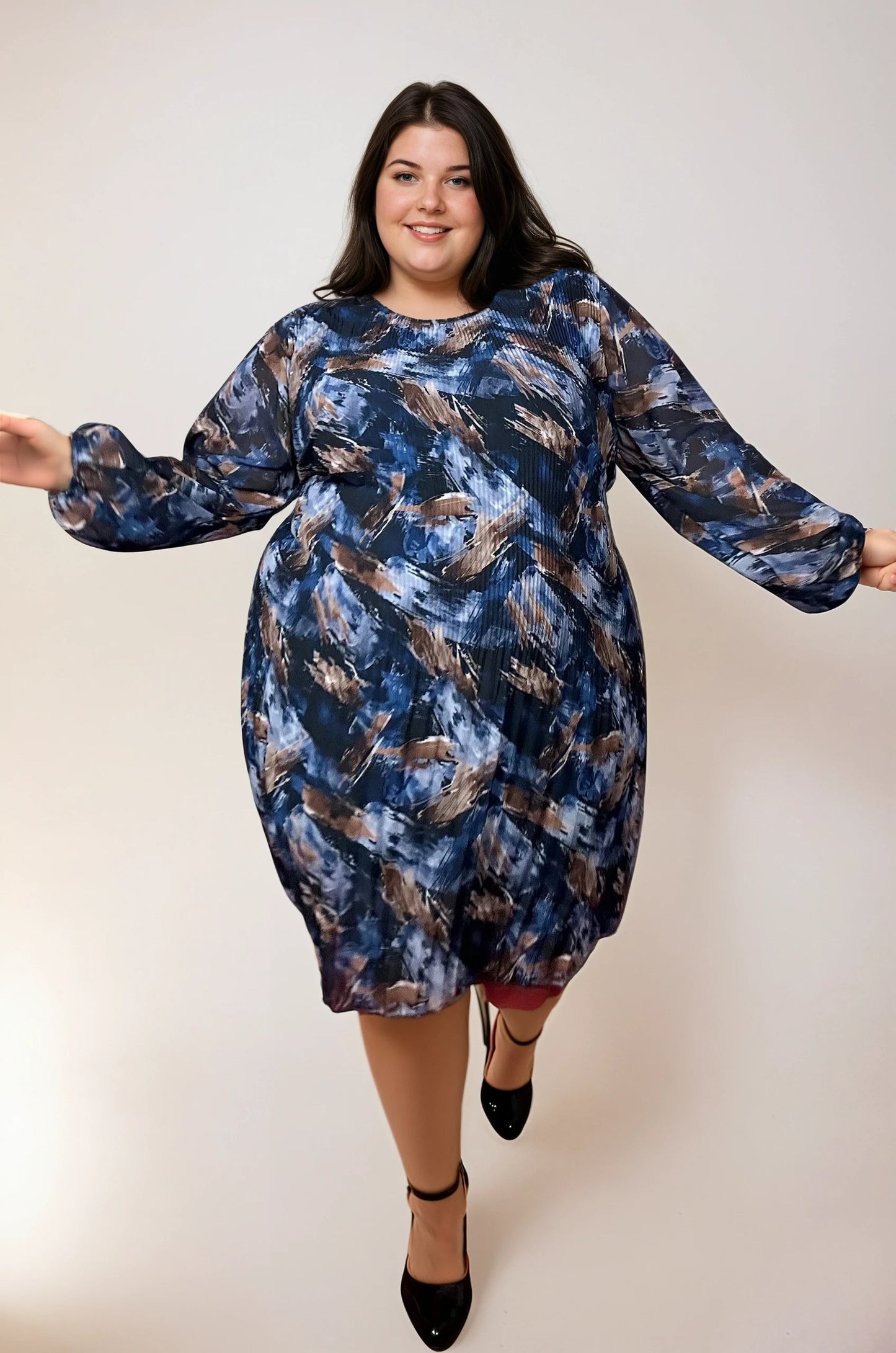 ROBE PLISSEE BRUSH L'indisciplinée