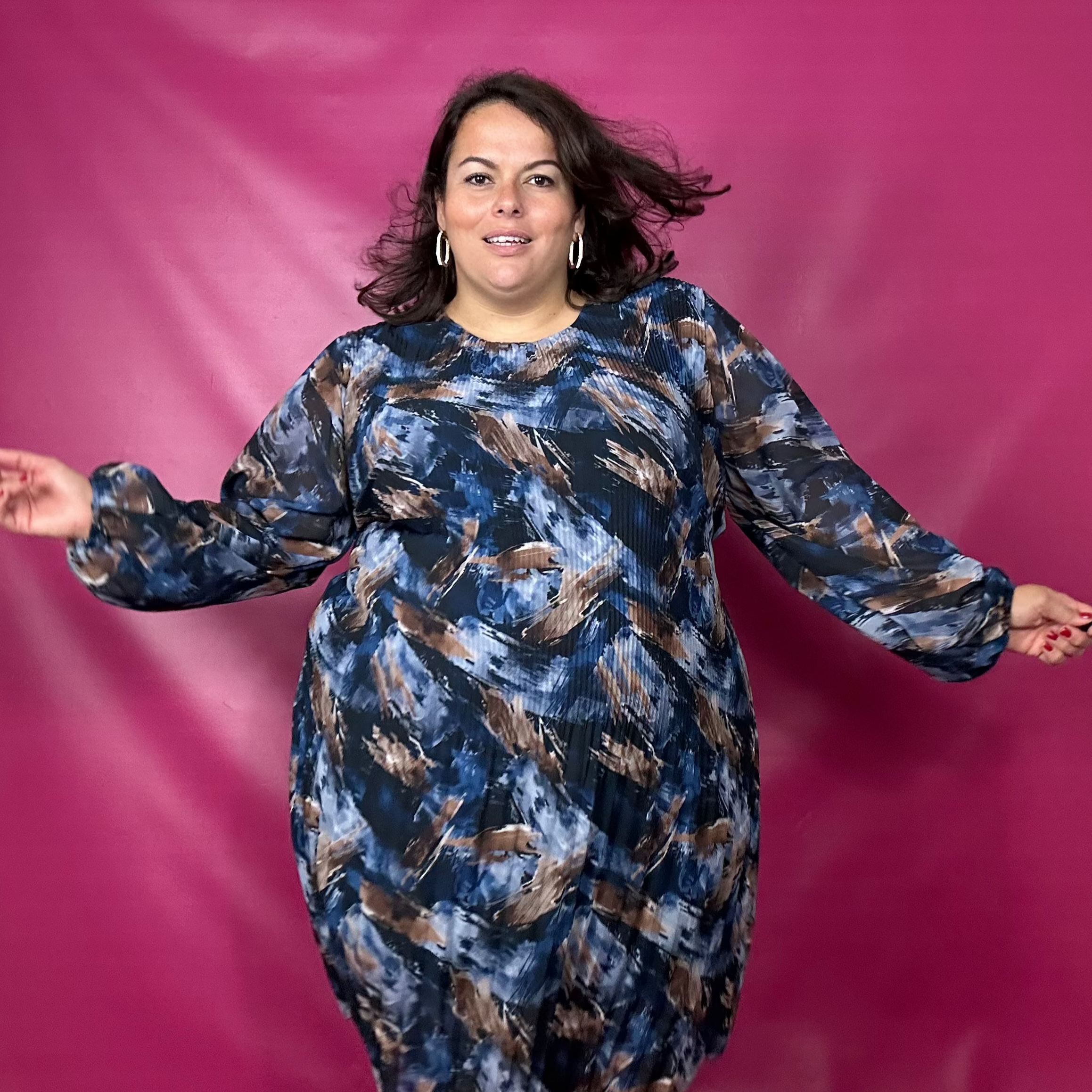 ROBE PLISSEE BRUSH L'indisciplinée