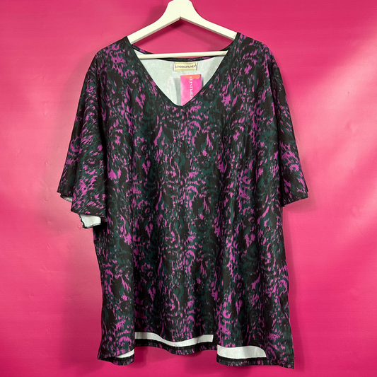 HAUT ELEGANT A MANCHES PAPILLON