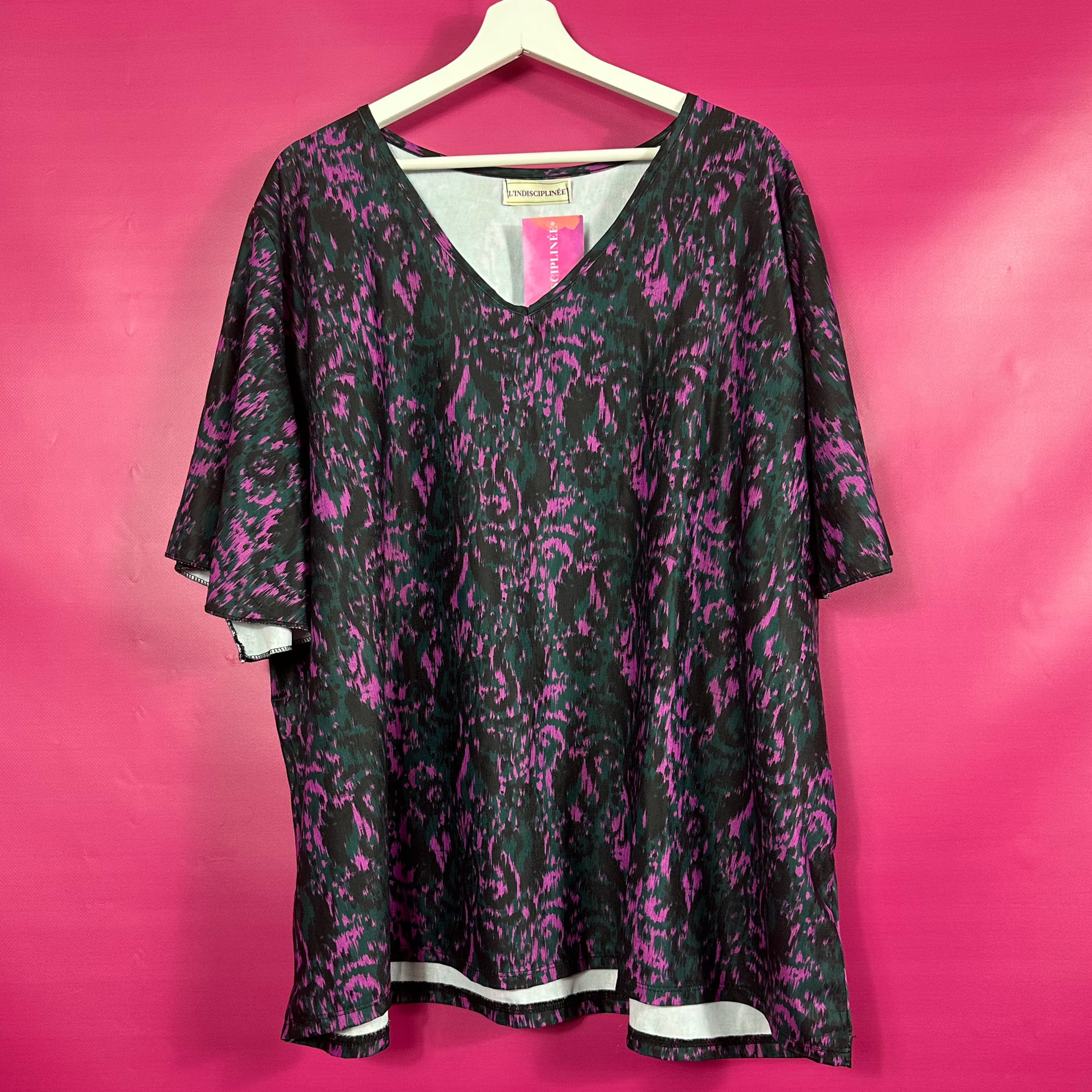 HAUT ELEGANT A MANCHES PAPILLON