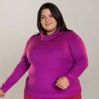 PULL COL LARGE FUXIA L'indisciplinée