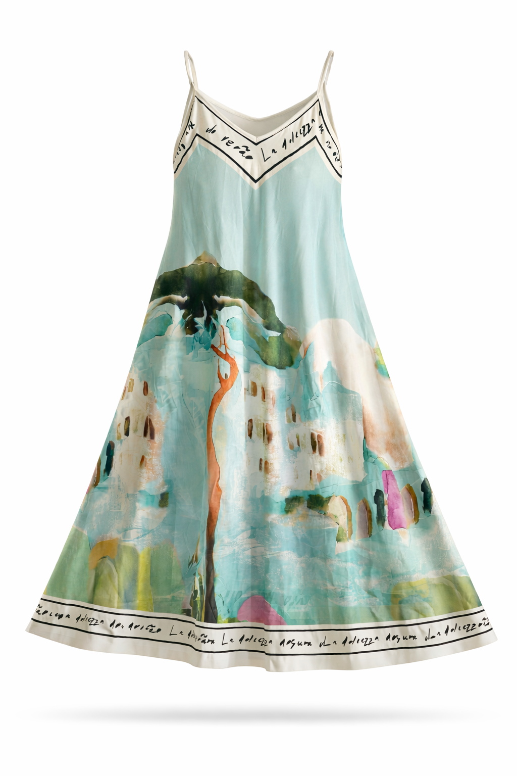 ROBE AIGUE-MARINE L'indisciplinée