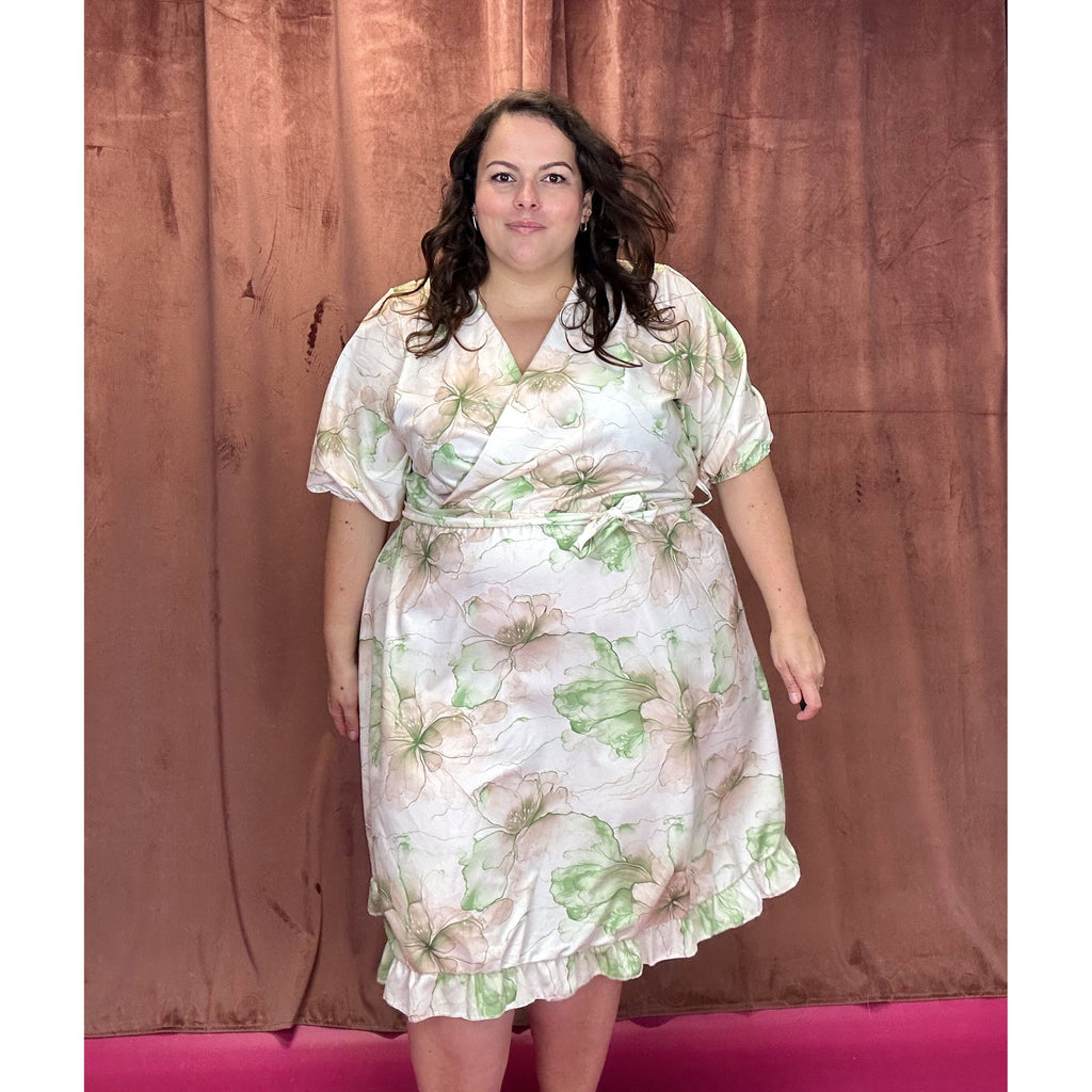 ROBE CACHE-COEUR - JADE