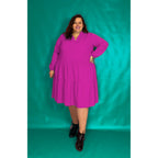 ROBE COL CHEMISIER À VOLANTS - VIOLINE L'indisciplinée